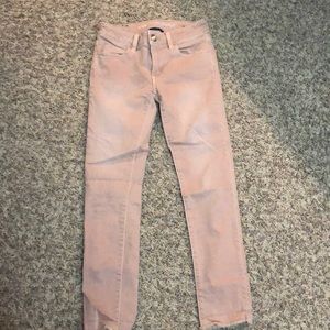 American eagle light pink jeans